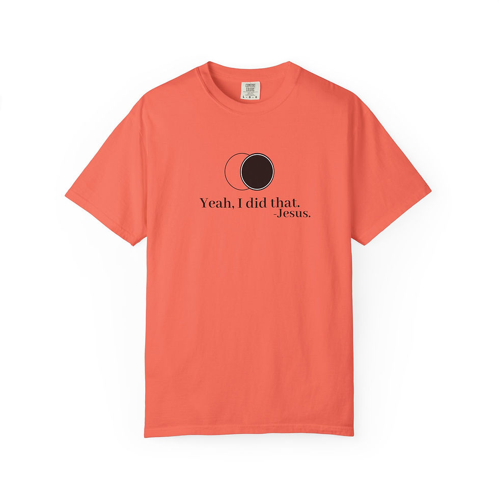 Thumbnail: Christian Easter T-Shirt — "Yeah, I did that. Jesus." 