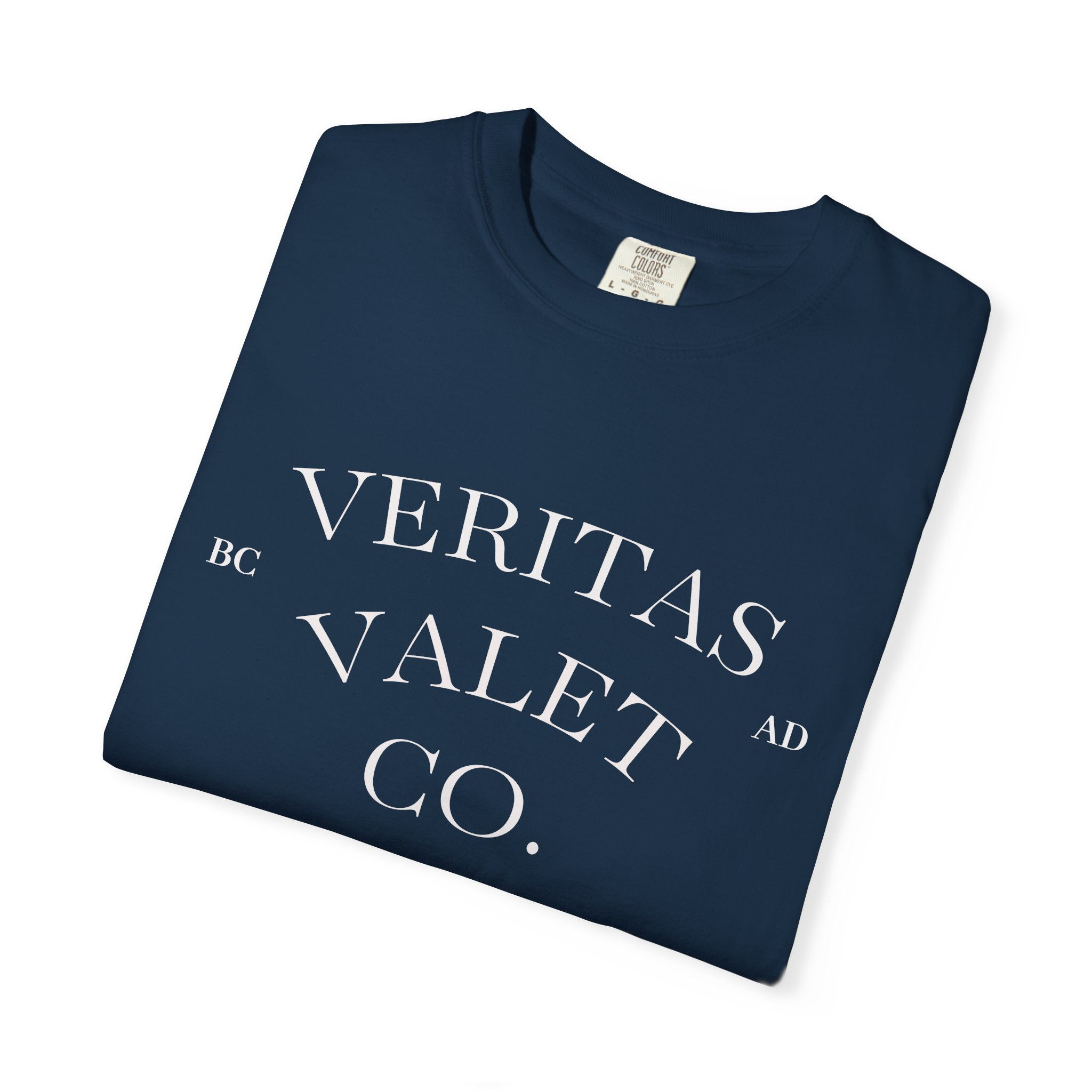 Masculine Definition T-Shirt — Veritas Valet Co. Garment-Dyed Tee