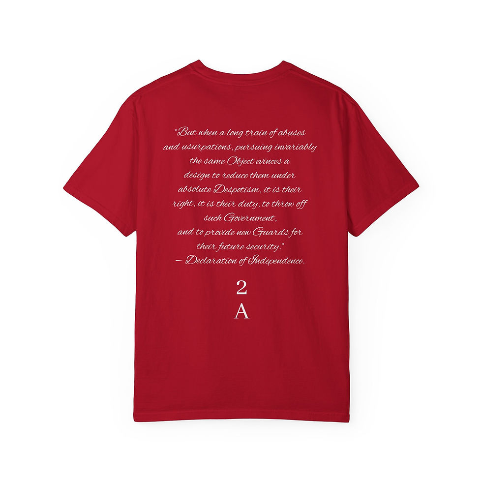 Thumbnail: America Freedom & Sacrifice Tee — Patriotic Soldier Graphic T-Shirt