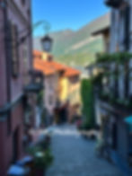 Salita Serbelloni Street