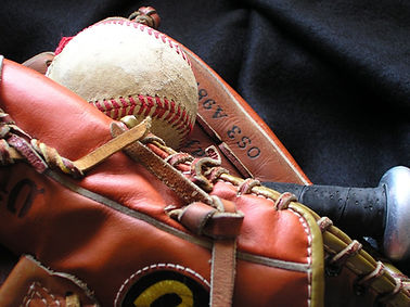 Baseball Glove And Ball
