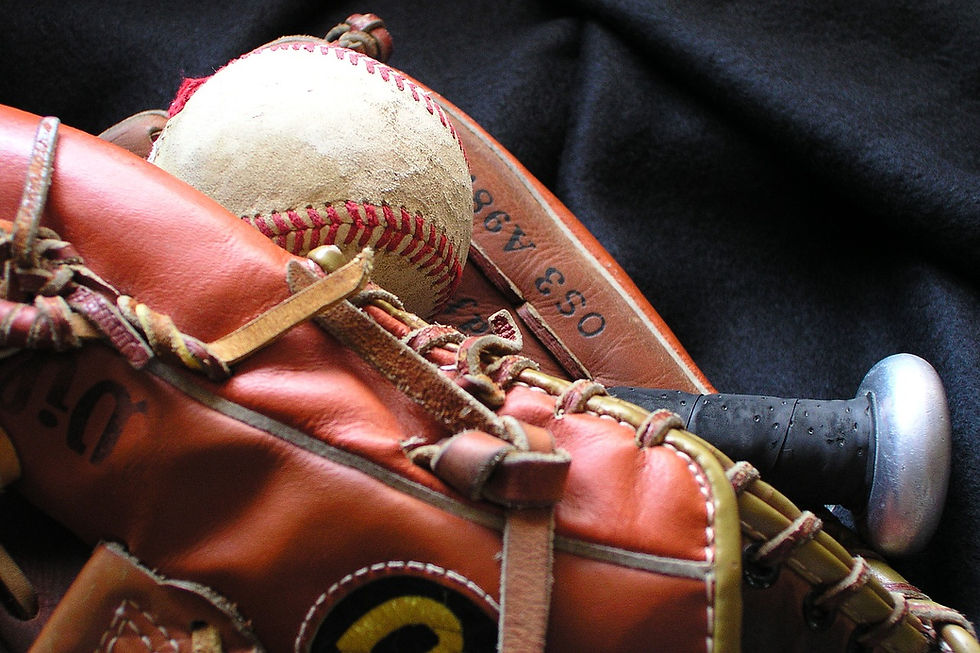 Baseball Glove And Ball