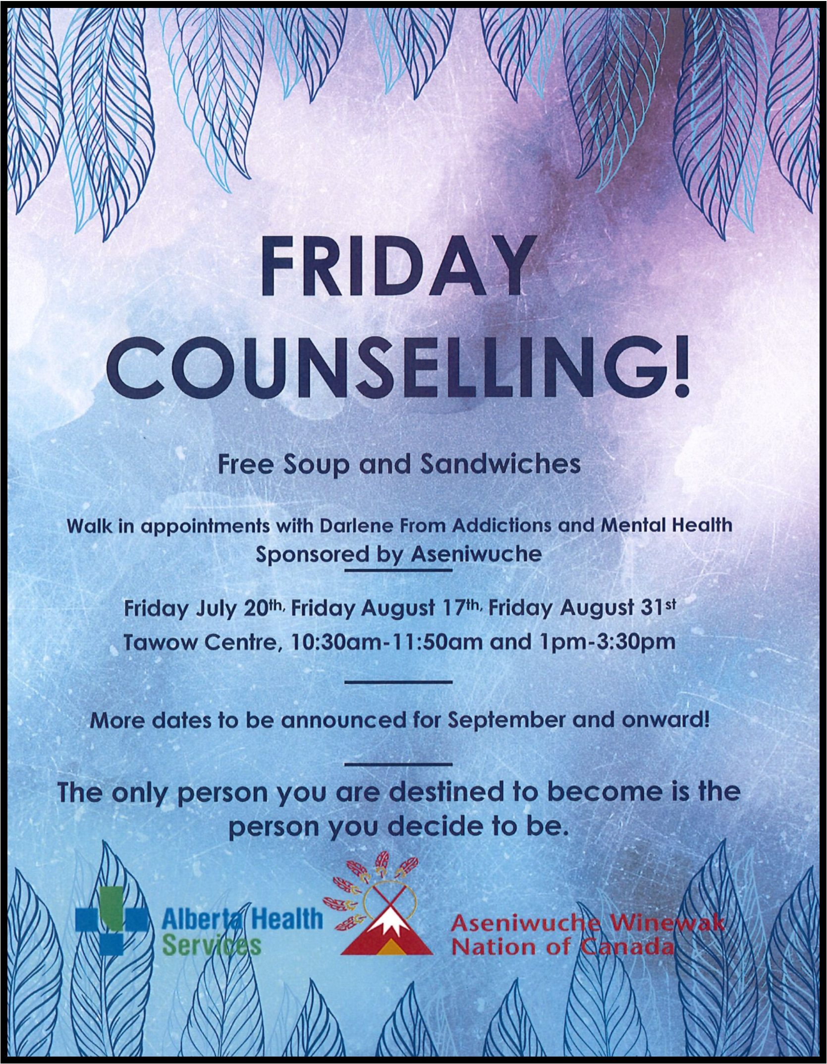 Friday Counselling