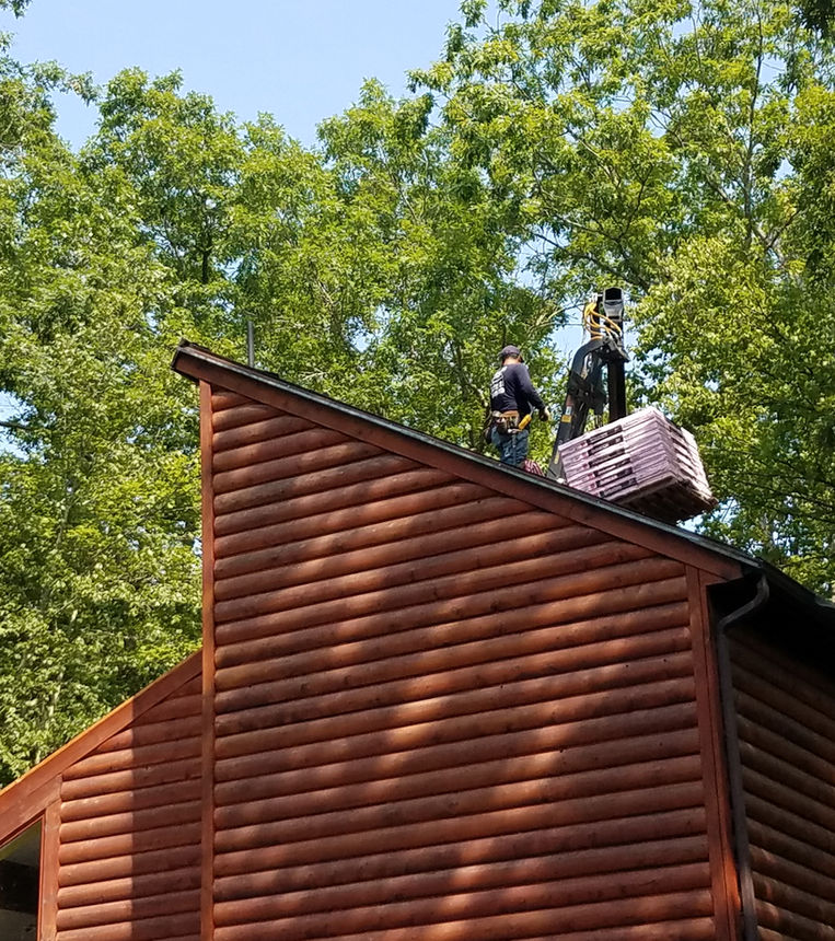 Adam Joseph Roofing Expert team project in North Carolina 