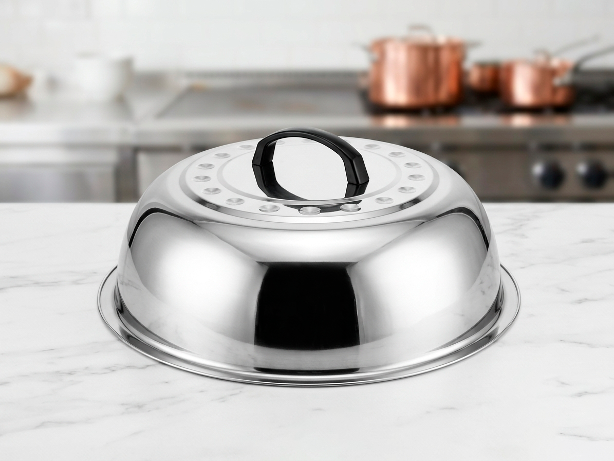 Cubreplatos Winco Acero Inox