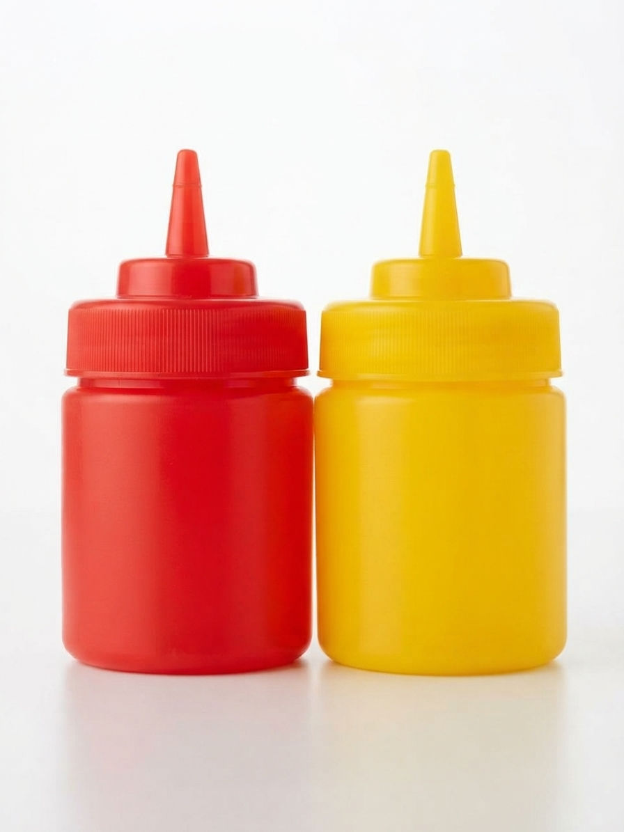 Juego de Mamilas Ketchup y Mostaza