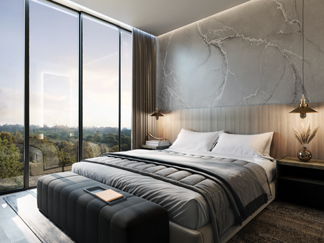 3 Bed Apartment - Bedroom 
