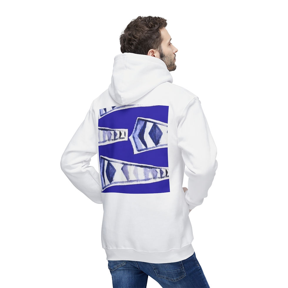 Thumbnail: The Blue Burgee Unisex Hooded Sweatshirt, Made in US