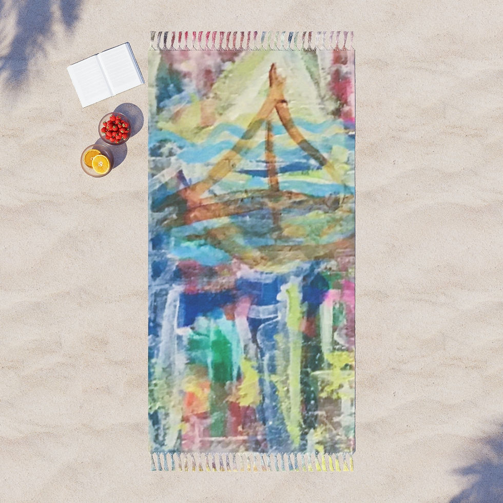 Thumbnail: Beach Towel and Wrap The St Barths Collection By Baum Enterprise 
