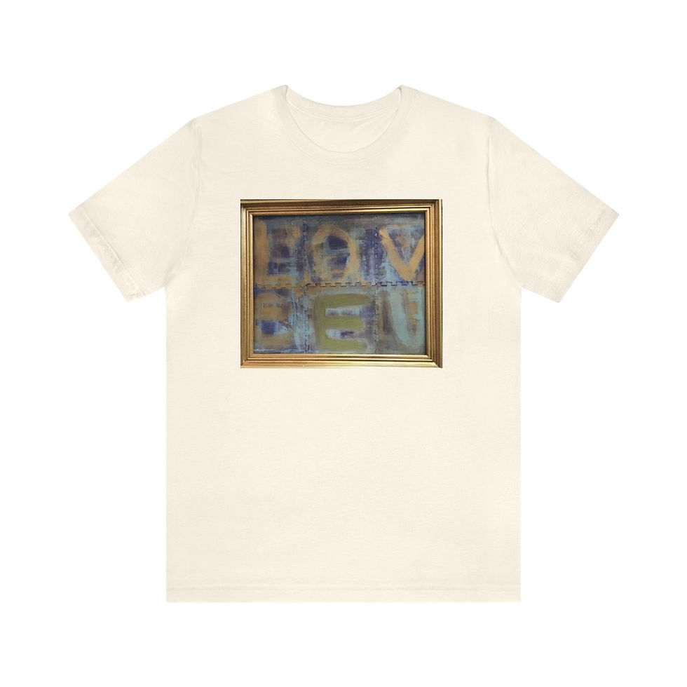 Thumbnail: Unisex Jersey Short Sleeve Tee LOVEEU Collection By: Baum Enterprise 
