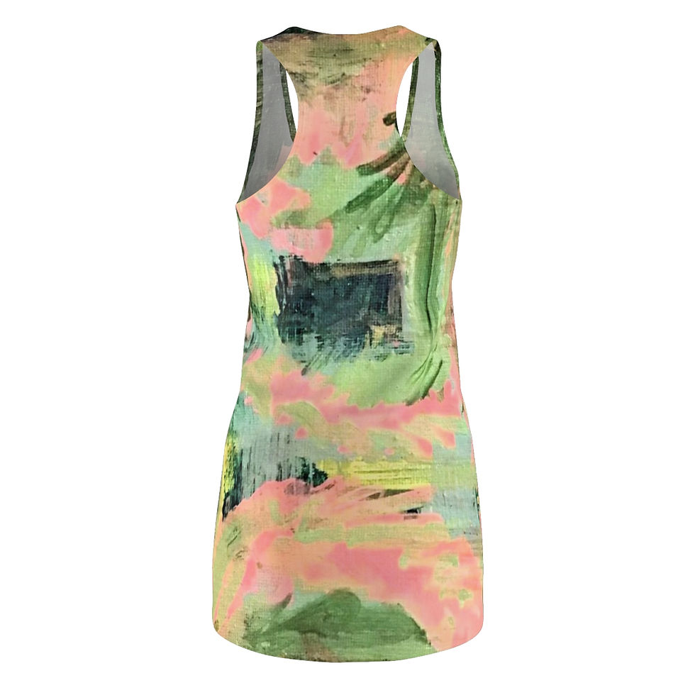 Thumbnail: Women's Cut & Sew Racerback Dress (AOP)