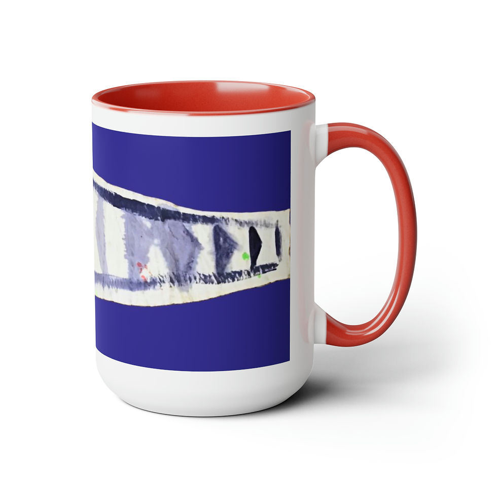 Thumbnail: Two-Tone Coffee Mugs, 15oz The Blue Burgee Collection By Baum Enterprise 