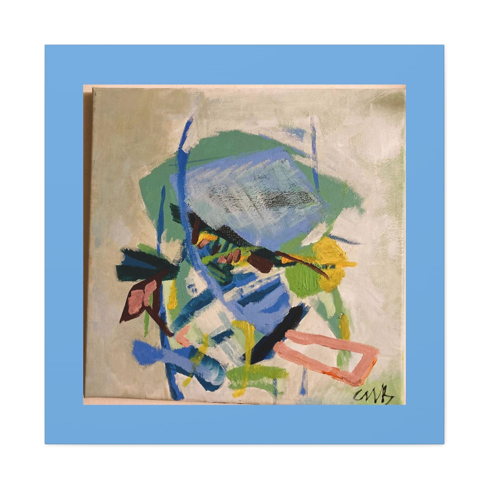 Thumbnail: Canvas Gallery Wraps Print of Abstract Landscape By: Baum Enterprise
