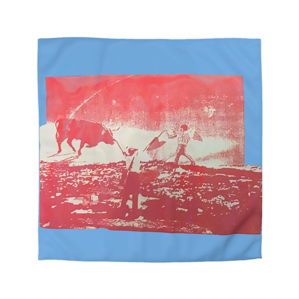 Thumbnail: bullfight duvet cover