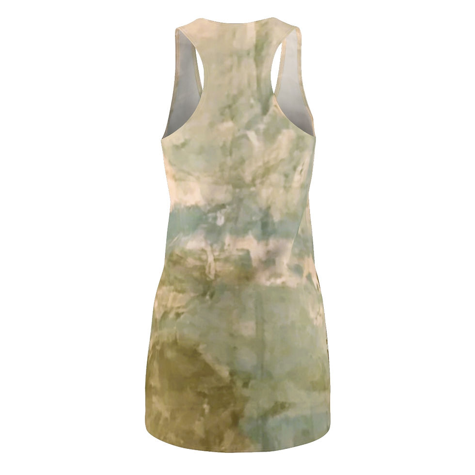 Thumbnail: Ledge Road Racerback Dress: A casual beach cover-up dress.