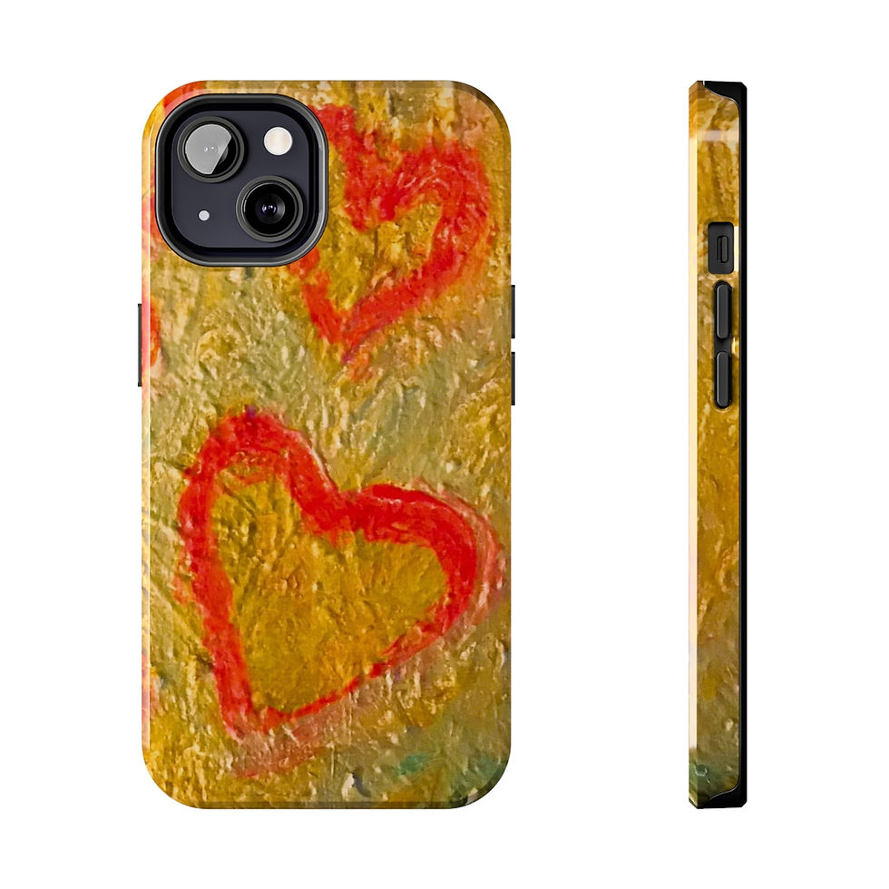 Thumbnail: Tough Phone Cases Hearts of Gold Valentine's Day Collection By: Baum Enterprise 