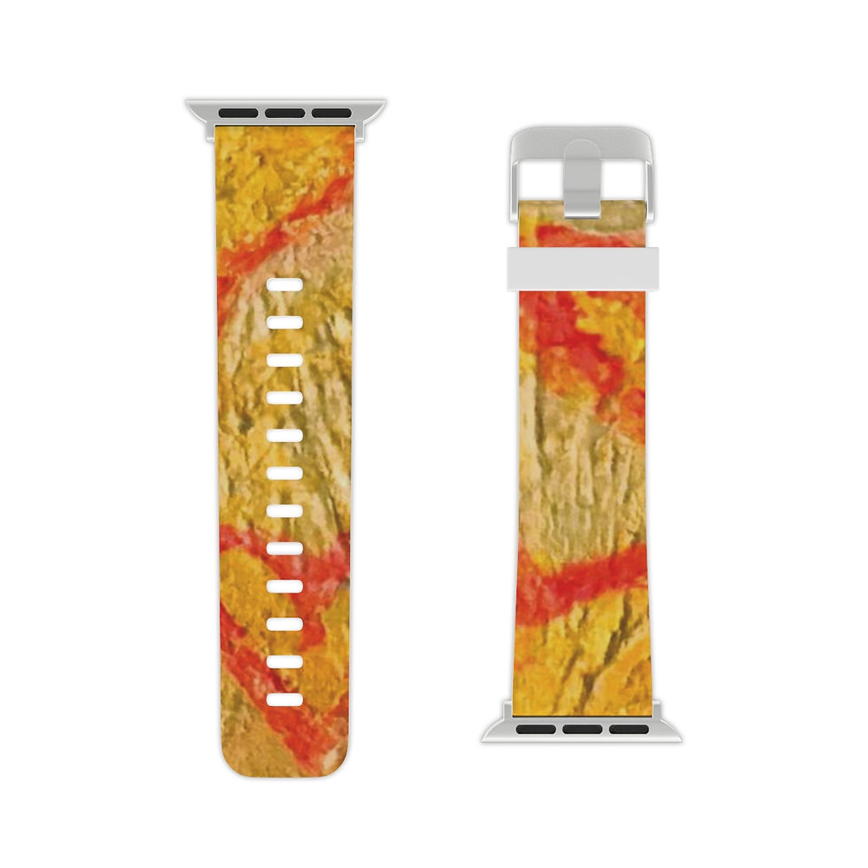 Thumbnail: Watch Band for Apple Watch Hearts of Gold Collection By: Baum Enterprise 