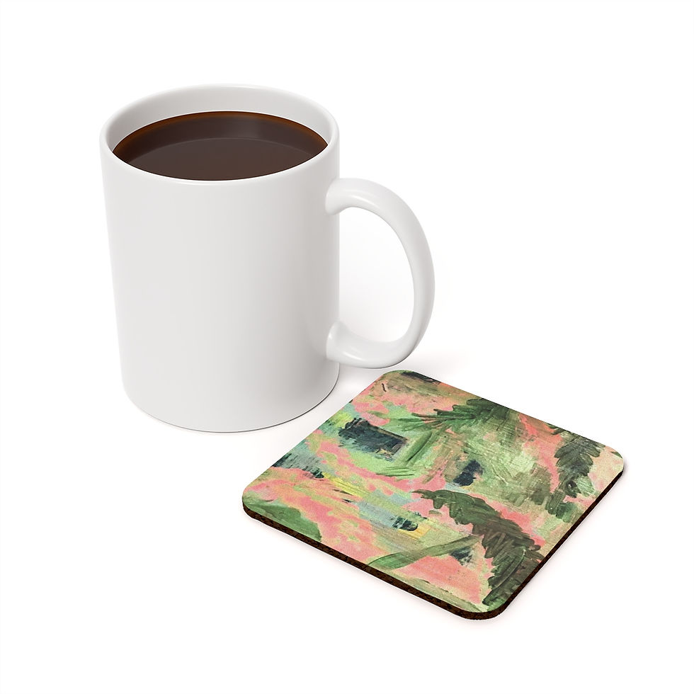 Thumbnail: Cork Back Coaster The Bahamas Collection By: Baum Enterprise