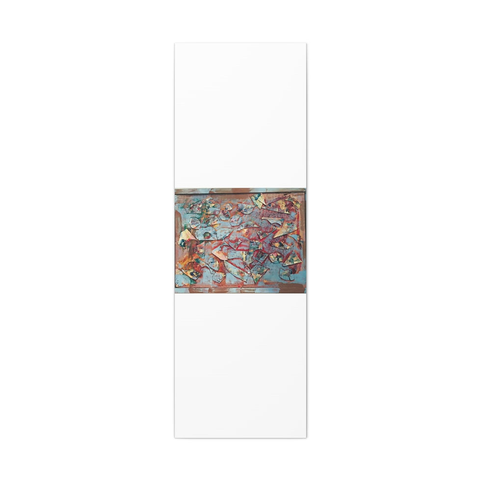Thumbnail: Canvas Gallery Wraps Print of Pieces By: Baum Enterprise