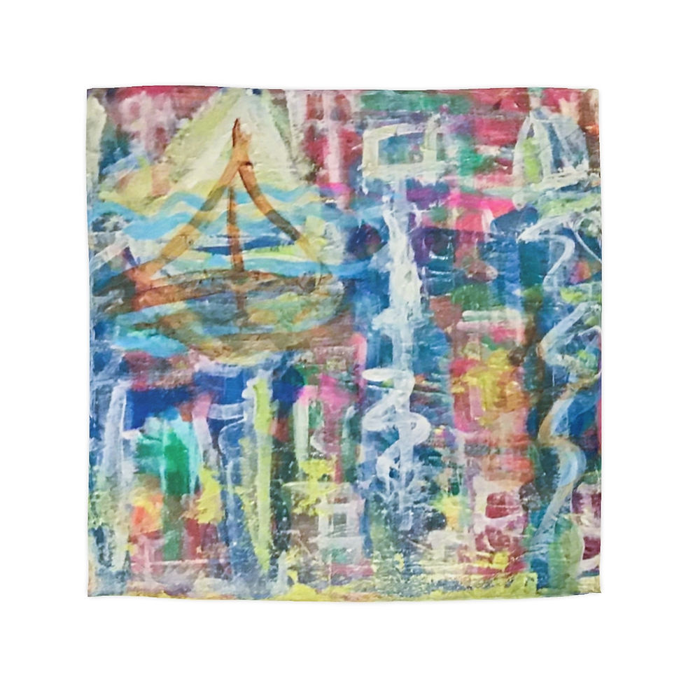 Thumbnail: Duvet Blanket The St Barths Collection By Baum Enterprise