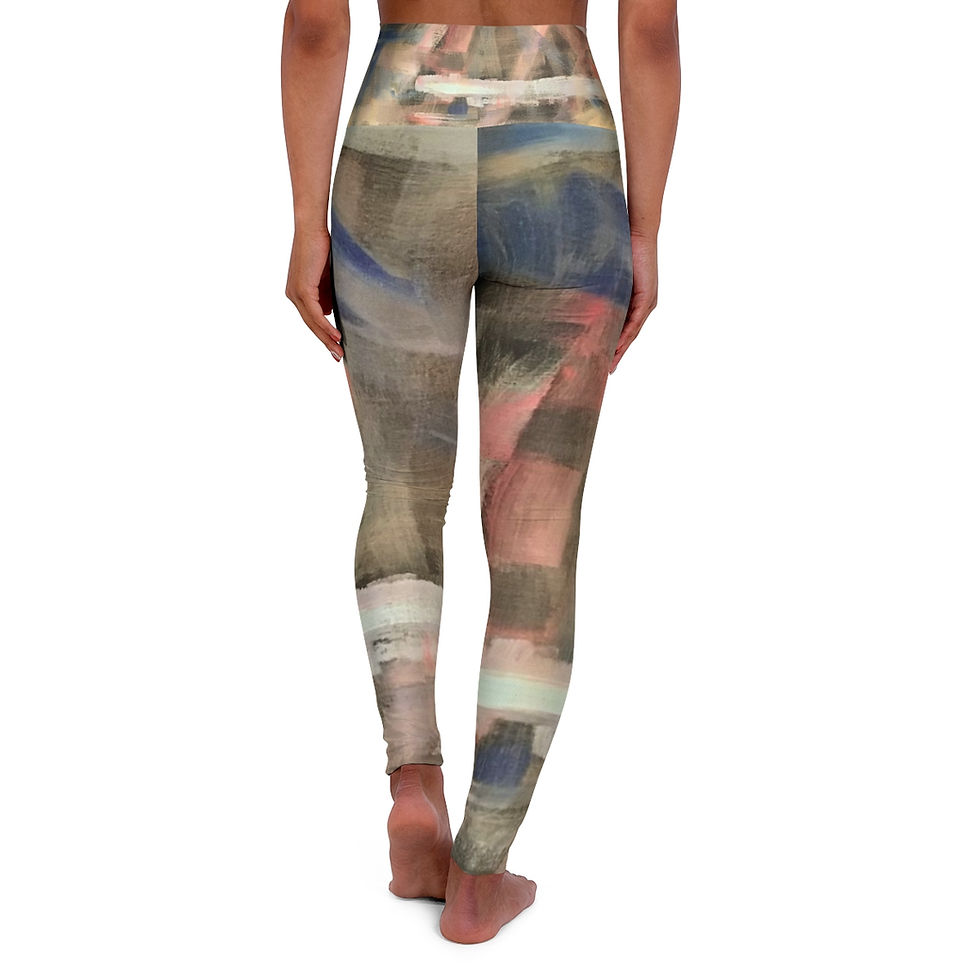 Thumbnail: High Waisted Yoga Leggings Light at the End of the Tunnel 