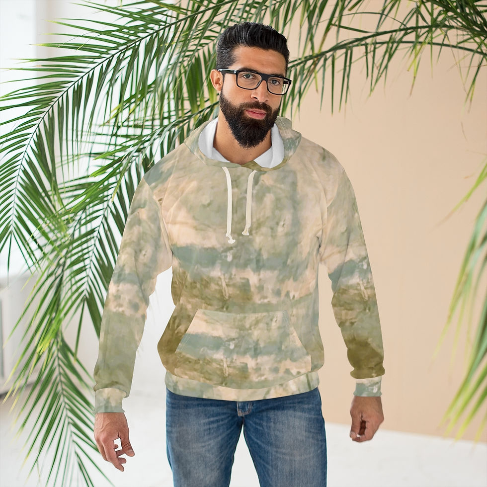Thumbnail: Ledge Road Unisex Pullover Hoodie (AOP)