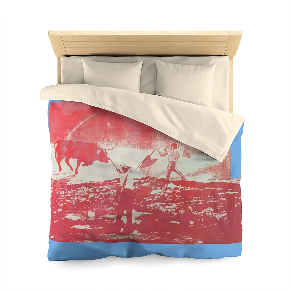 Thumbnail: bullfight duvet cover
