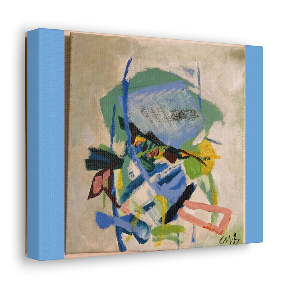 Thumbnail: Canvas Gallery Wraps Print of Abstract Landscape By: Baum Enterprise
