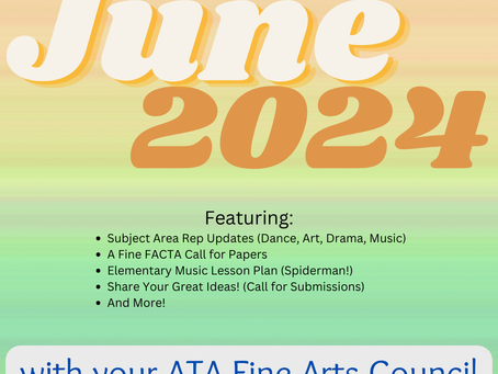 June 2024 News from Your Fine Arts Council