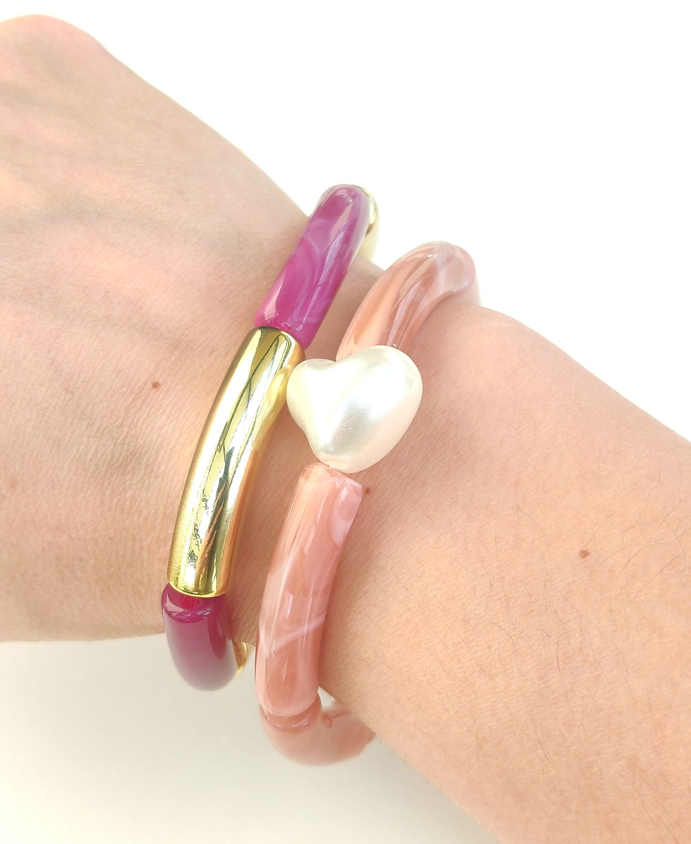 Miniaturbild: Bracelet Cœur Nacré Candy Glow