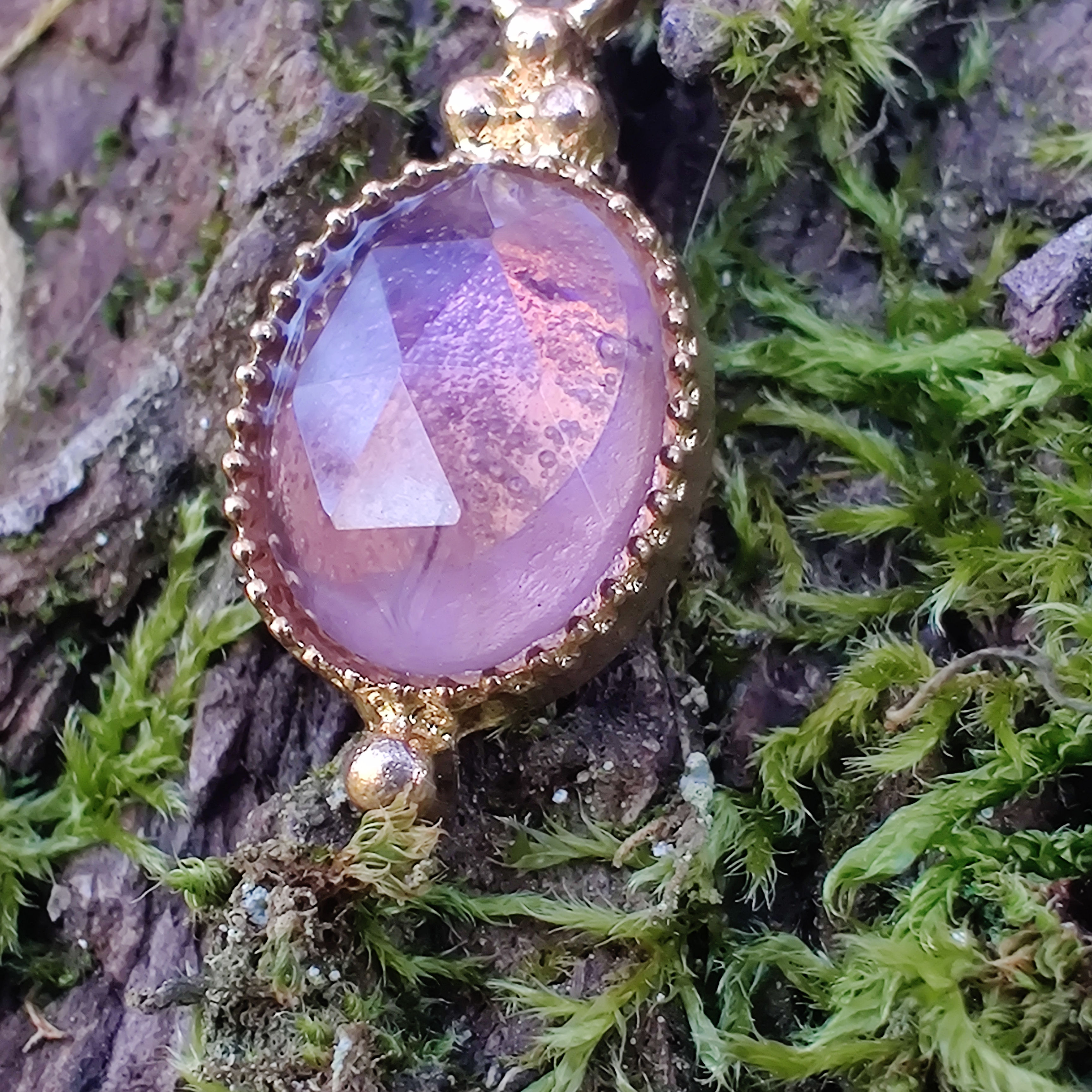 Collier Kali – Acier inoxydable hypoallergénique & pierre naturelle