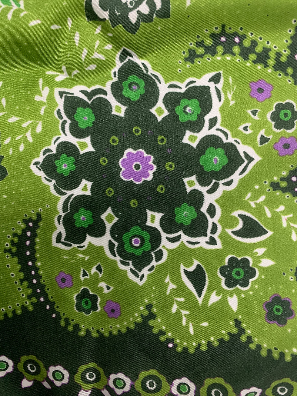 Thumbnail: 'Nell' - Sample - Green, Lime & Purple