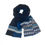 Thumbnail: ‘Lough Conn’ - Teal & Navy with multi-coloured patterned border