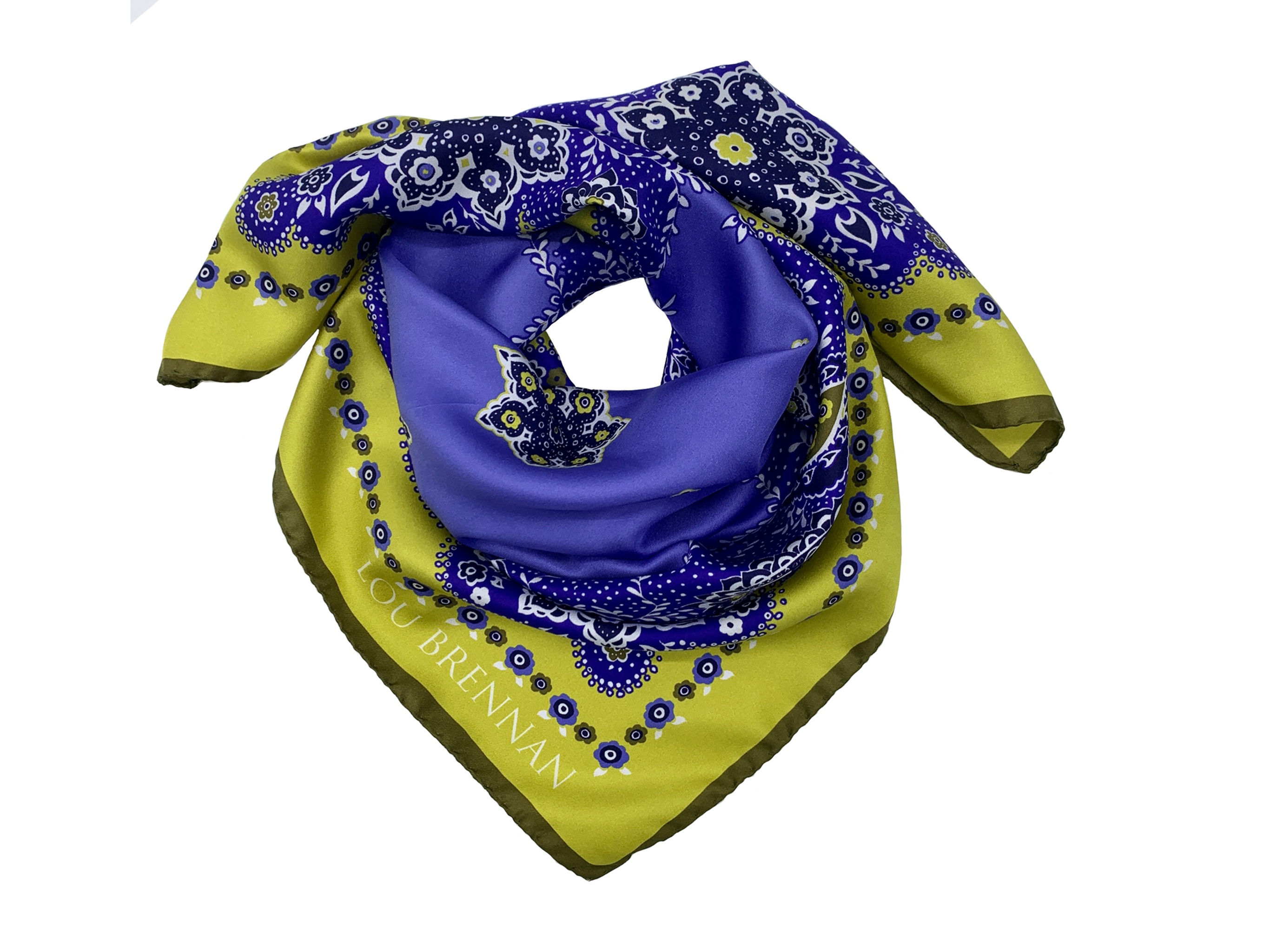 ‘Ana’ - Chartreuse, Violet & Gold