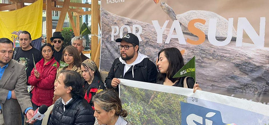 Desde el sur Colectivos dicen 'Si' al Yasuní