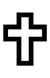 Cross icon representing faith-based mentorship