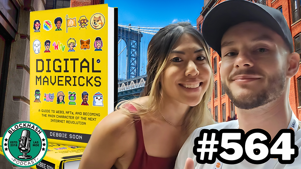 For episode 564 of the BlockHash Podcast, host Brandon Zemp is joined by Debbie Soon, Author of Digital Mavericks and Head of Marketing for Privy.