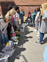 waste timeline challenge and relay