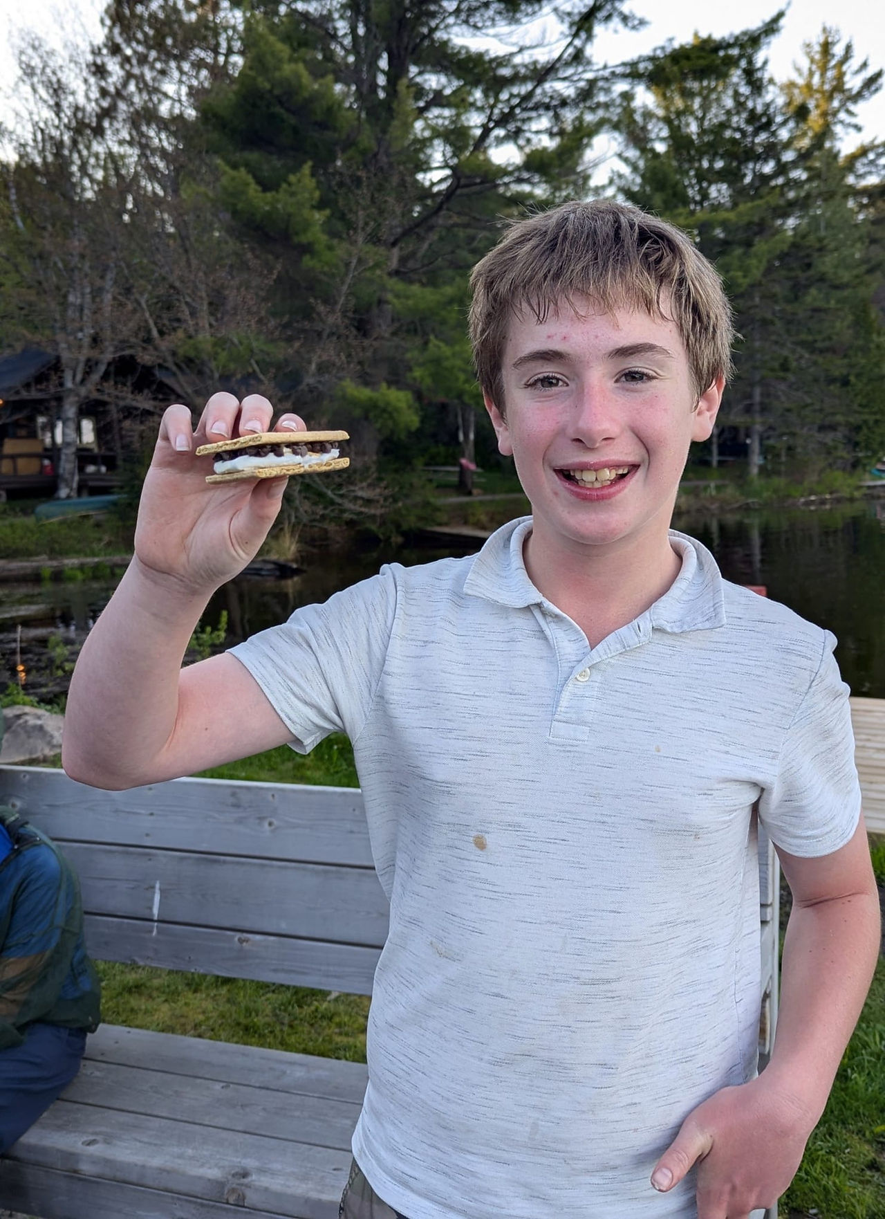 kids on a camping trip outdoor education