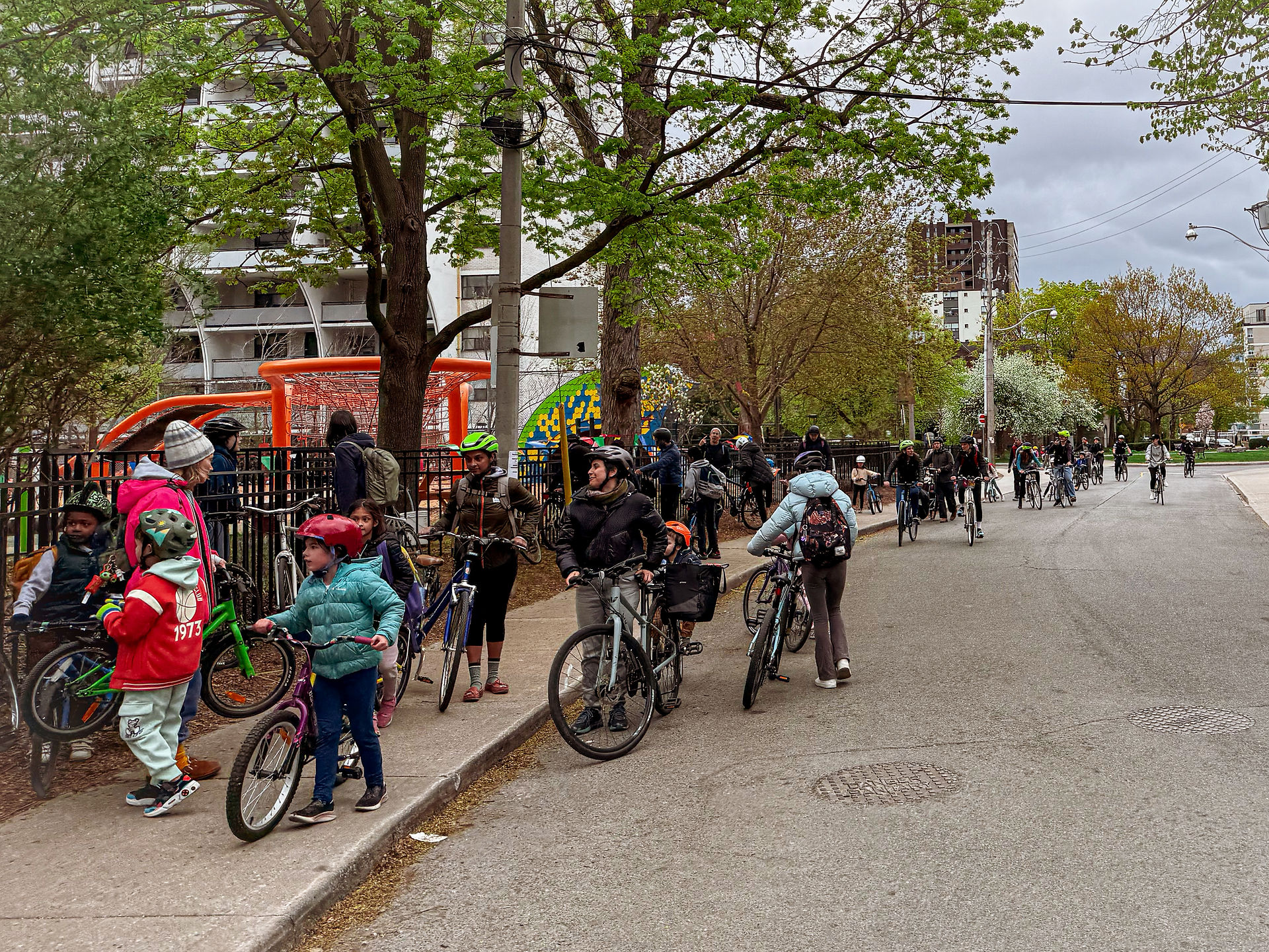 community bike ride