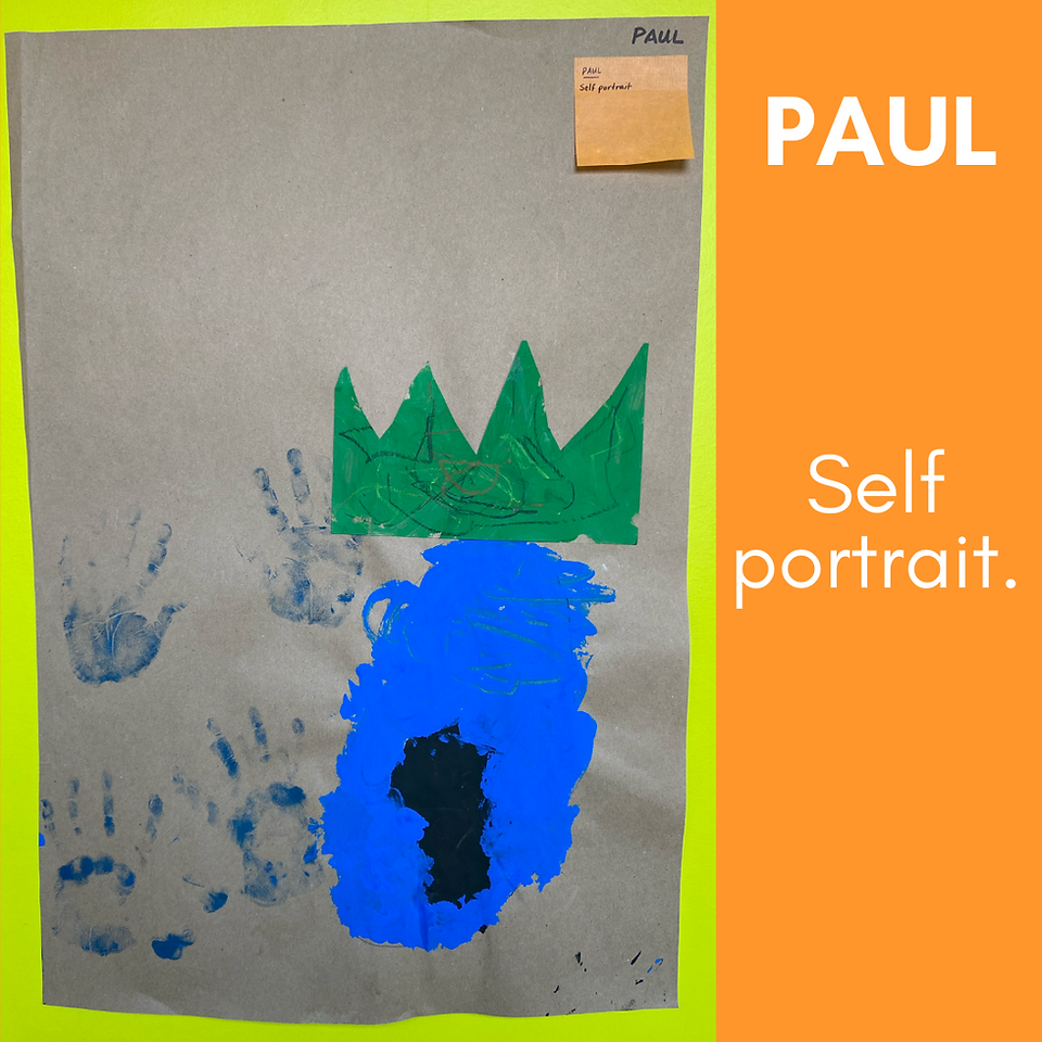 painting by a JK student