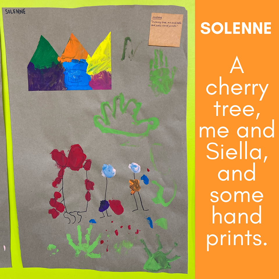 painting by a JK student