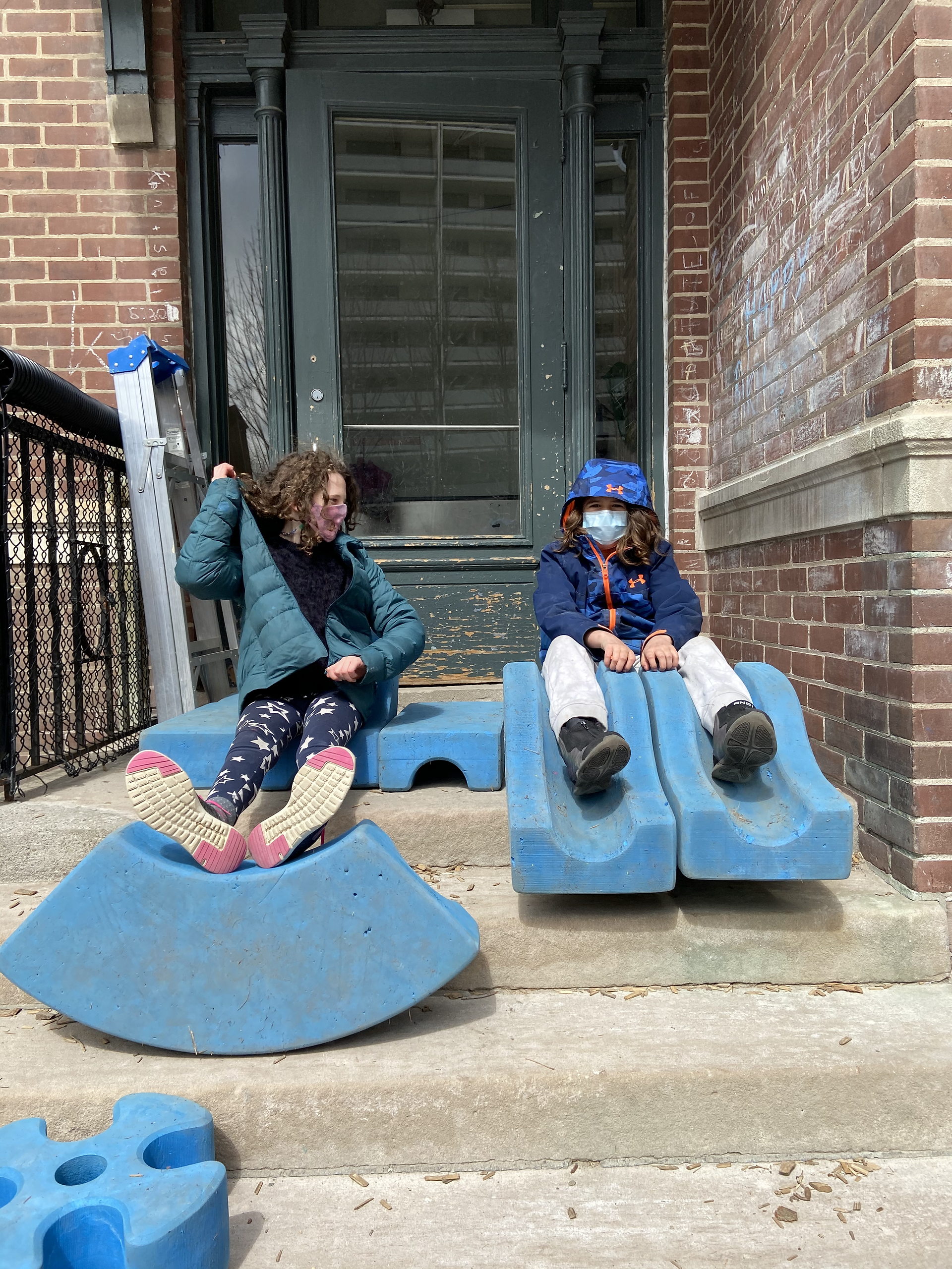 Lounging in moveable seats