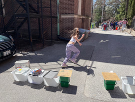 waste timeline challenge and relay