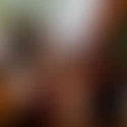 Students making posters for the hallways