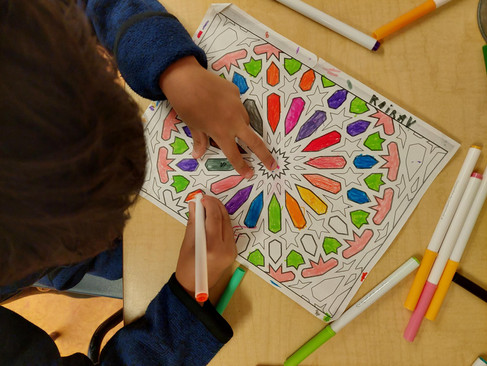 Colouring designs in SK