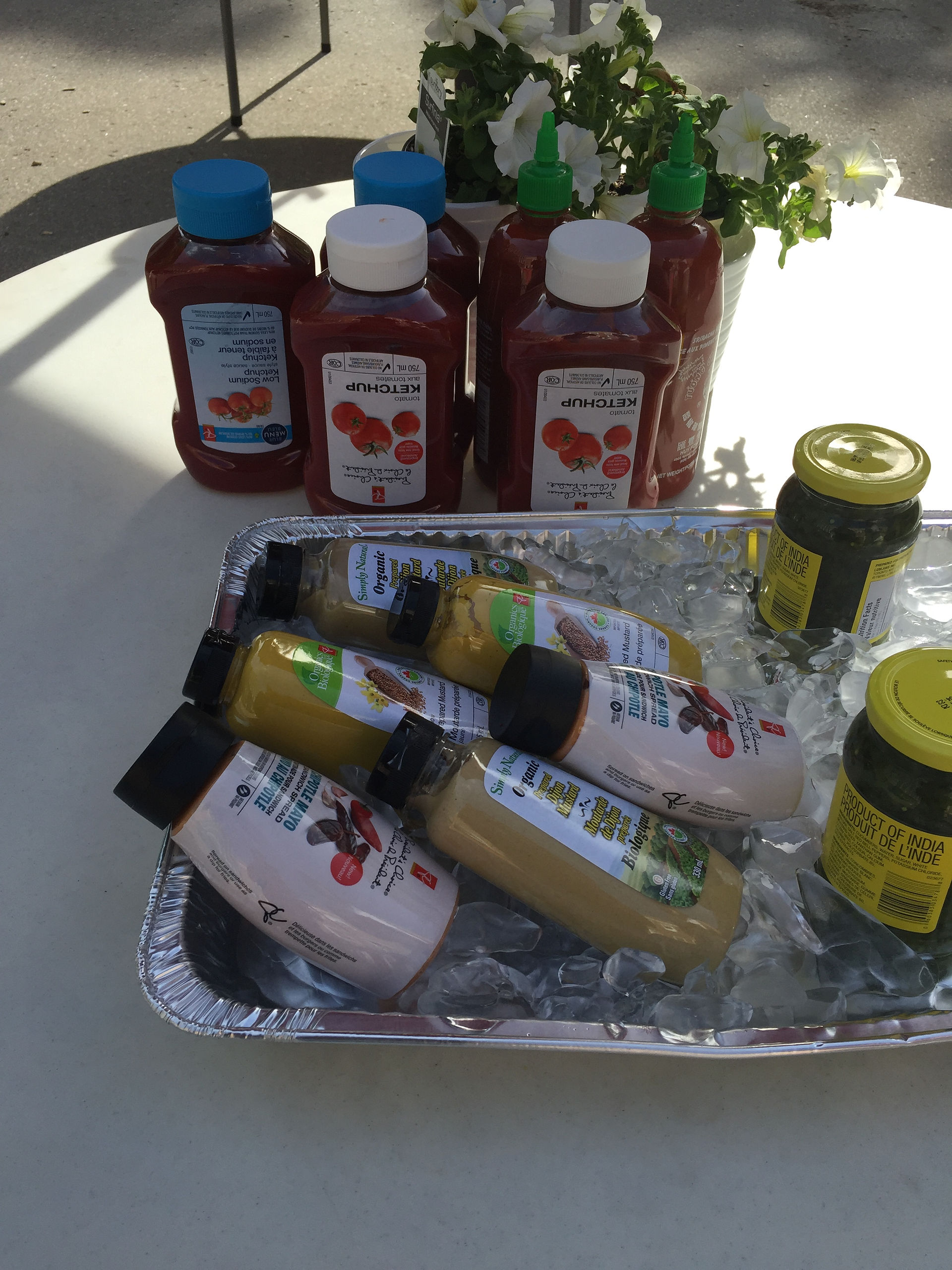 condiments for hot dogs