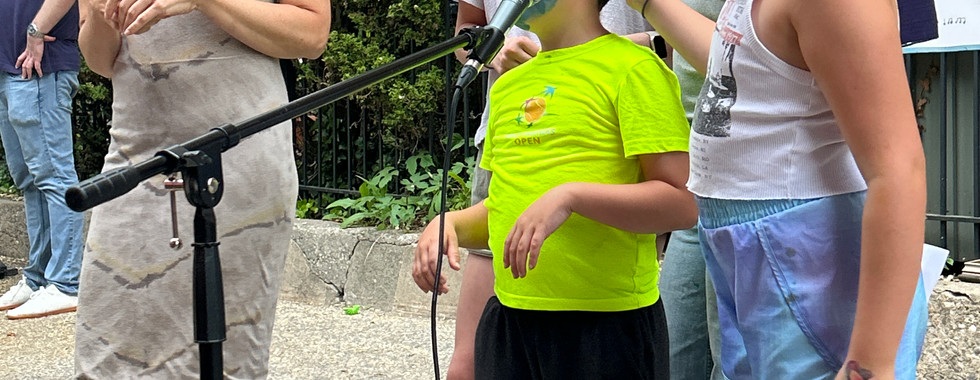 people at hot dog night