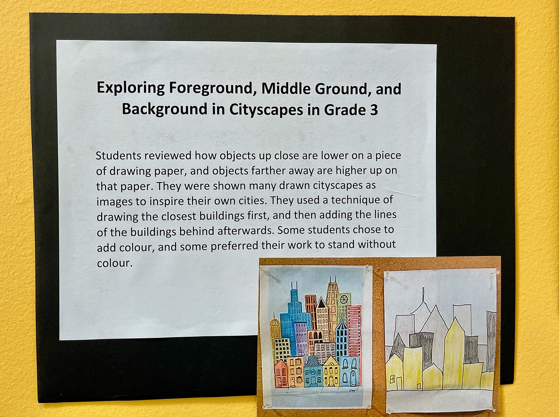 Gr 3 Art Display