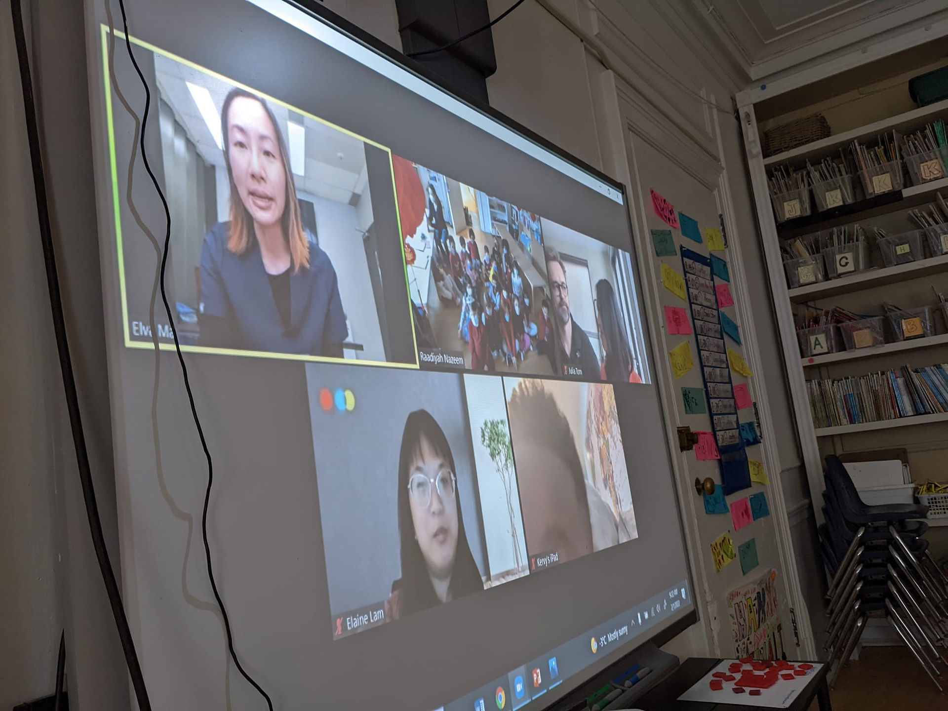Parents presenting on Lunar New Year